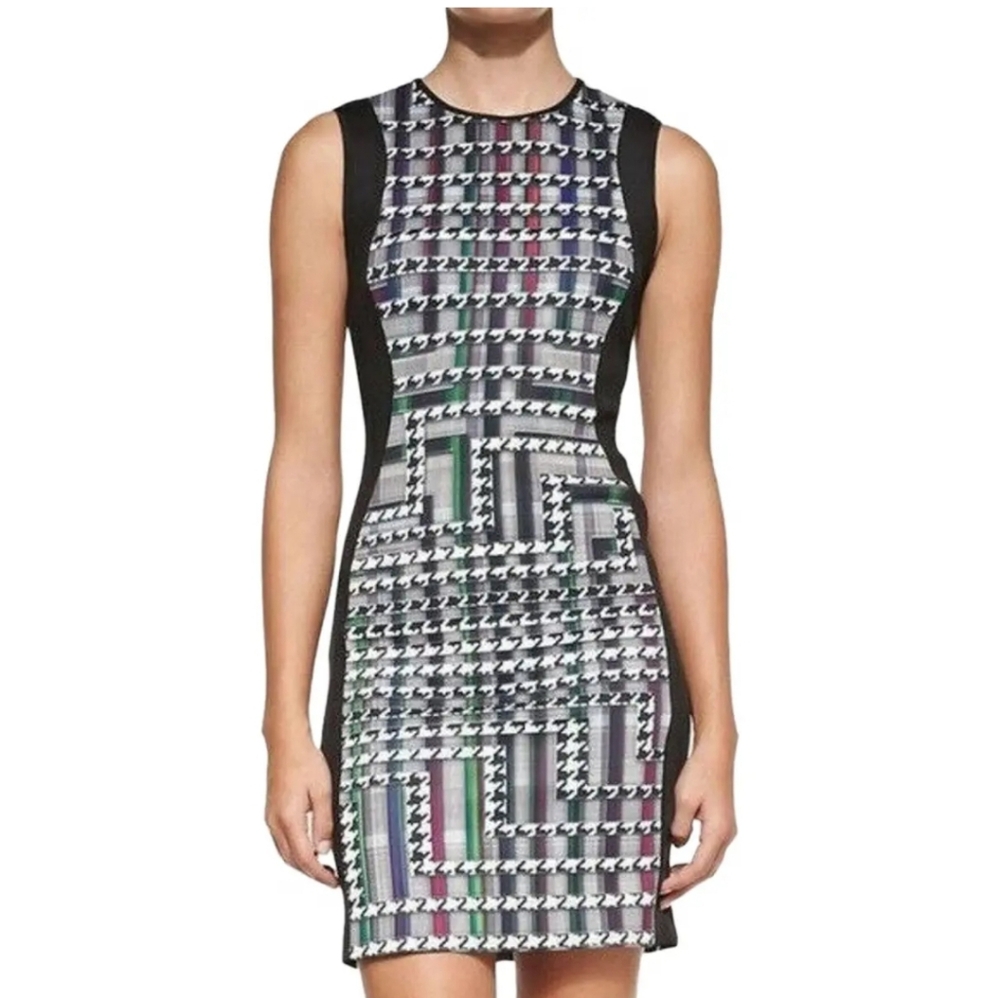 Clover Canyon Geometric Neoprene Dress Size Large